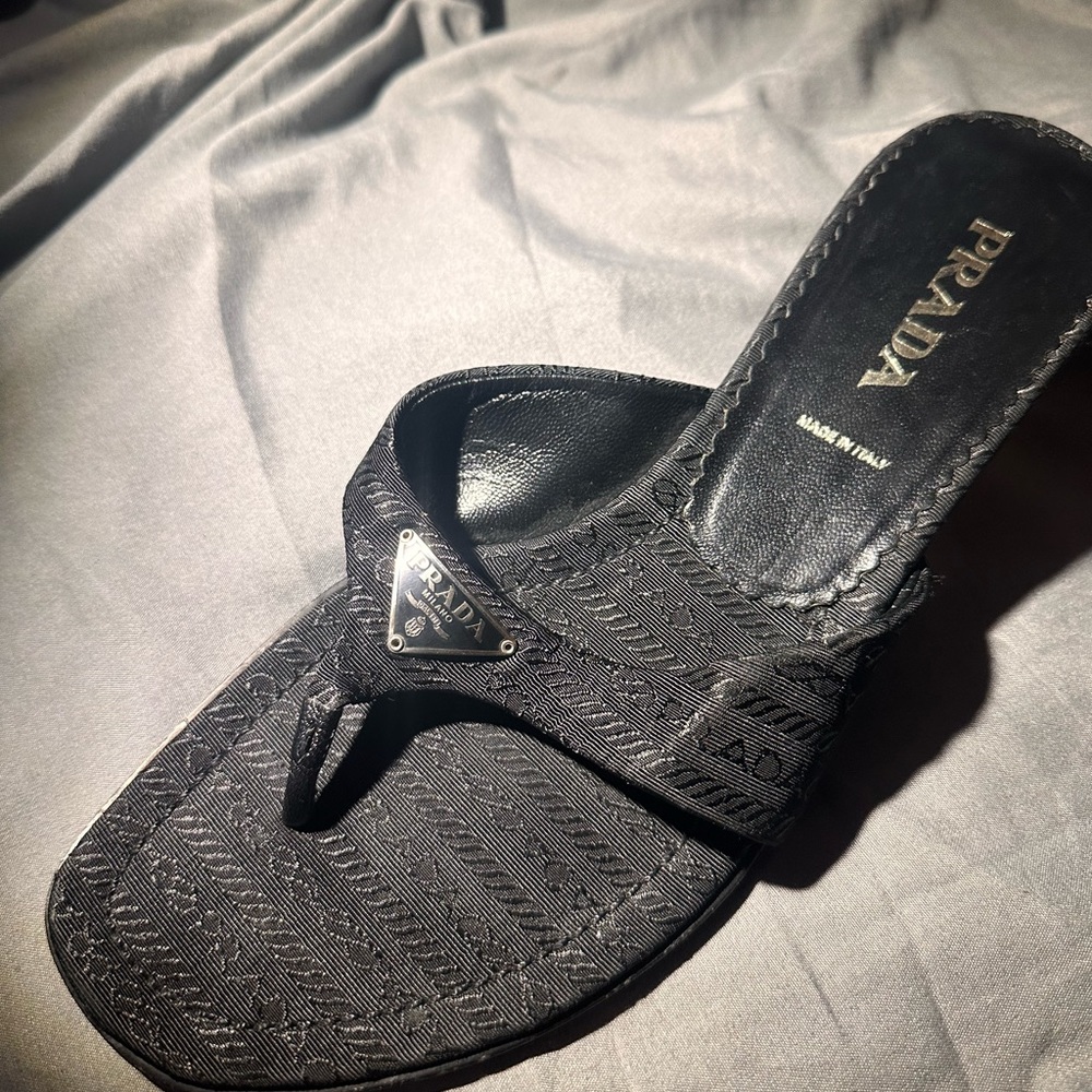 Prada Sandals! Get ‘em before they’re gone! - Picture 2 of 5